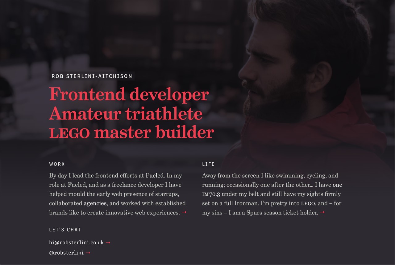 A screenshot from the 2019 build