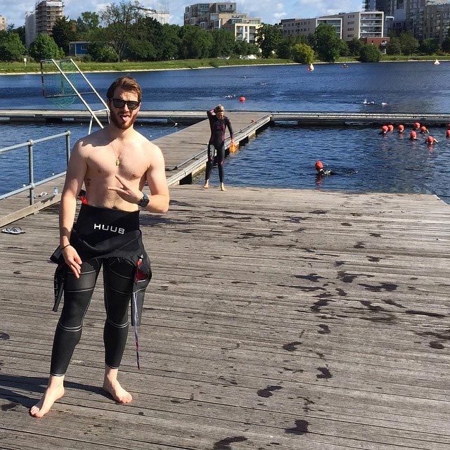 A snap of me on on a sunny day at the reservoir